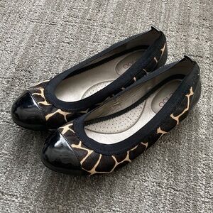 Me Too Kaden Animal Print Ballerina Slides